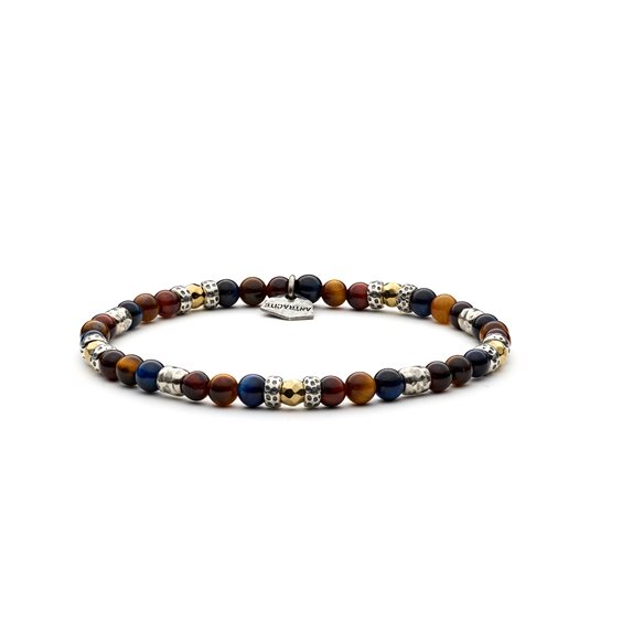 Bracelet Antracite Fante in Semiprecious stones BFA02 ARTAX - BFA02 ARTAX
